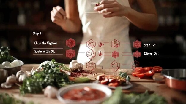 Kroki przygotowania potrawy